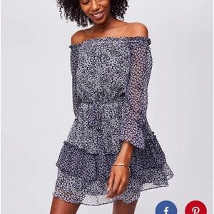 NWT LOFT Blossomed Tassel Dress